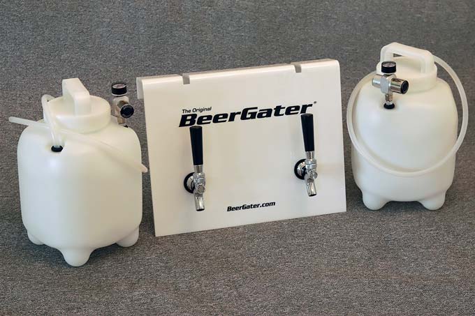 BeerGater Tailgate Tap — Cooler-Mount Dual Tap Kegerator