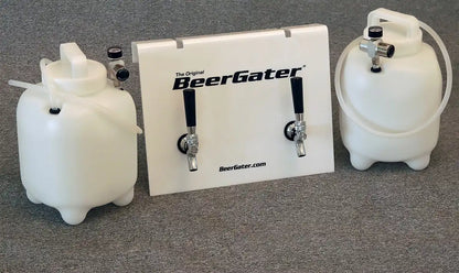 BeerGater Portable Tailgating Kegerator | Dual Tap Kegerator for Tailgating